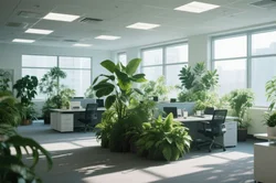 绿植租赁如何提升企业形象？美学与功能并重的场景设计