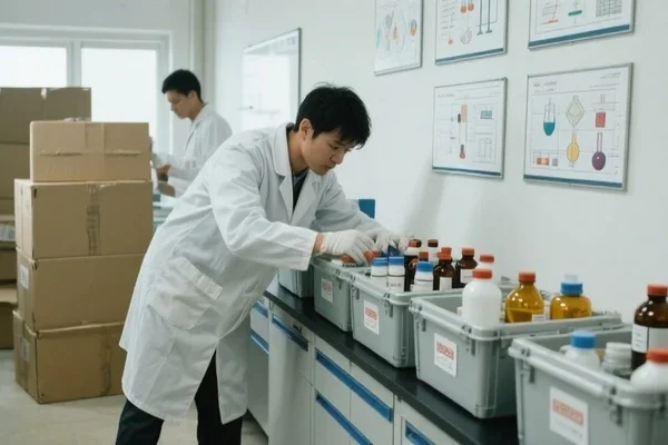 扬州实验室搬迁：高效有序的物品转移