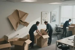 宁波办公楼装卸搬运：高效省力搬家方案