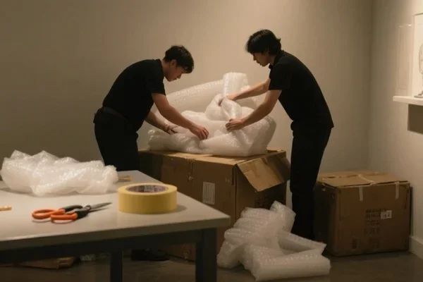 镇江展厅搬迁：周全准备与高效执行